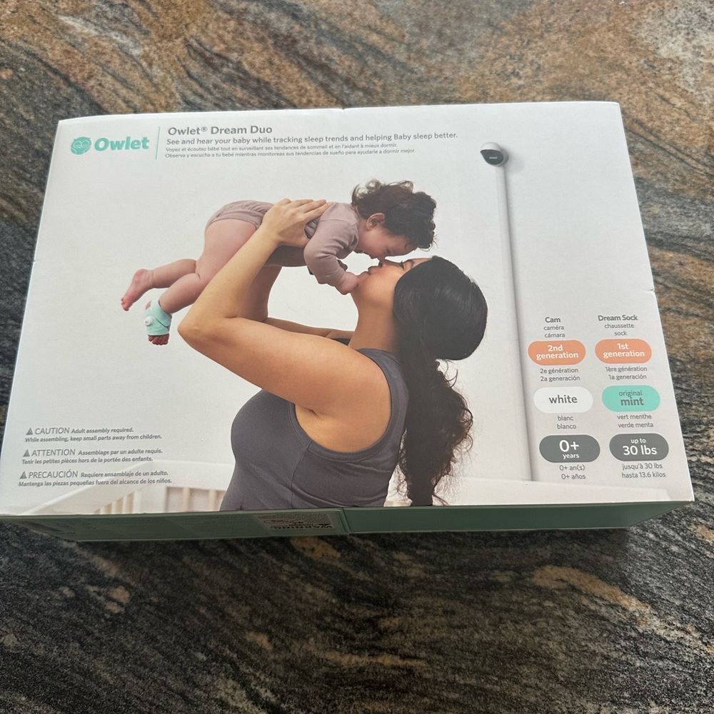 Owlet Dream Duo Cam and Dream sock